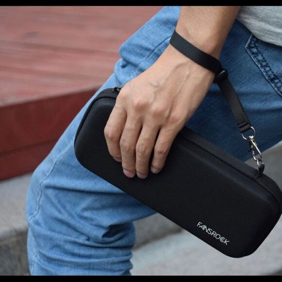 Fansrock Nintendo Switch Lite Travel Case with Tempered Glass Screen Protector - Picture 7 of 12